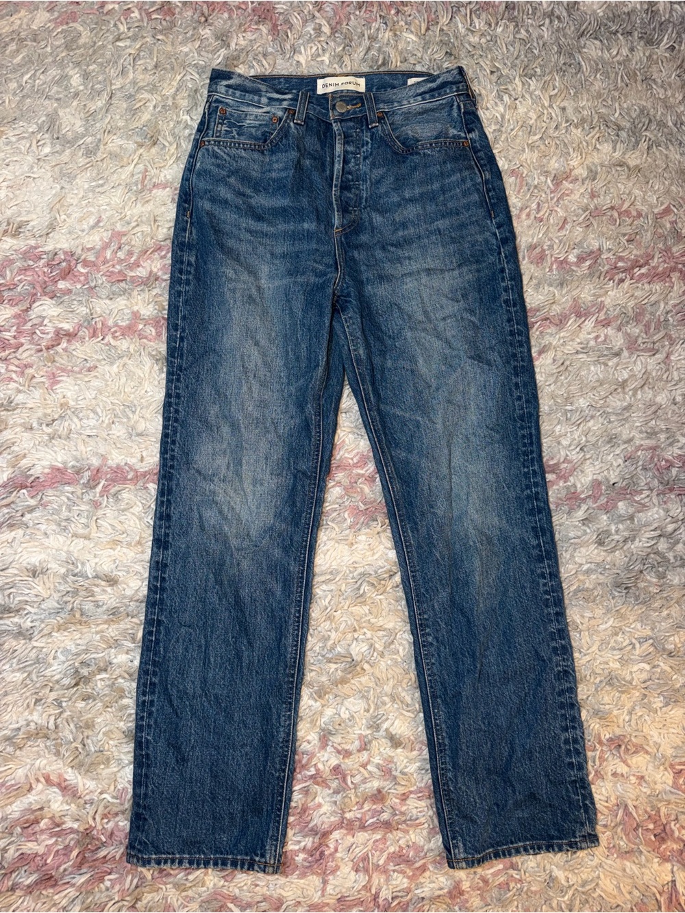 Artzia denim forum Joni high rise loose 29L 26